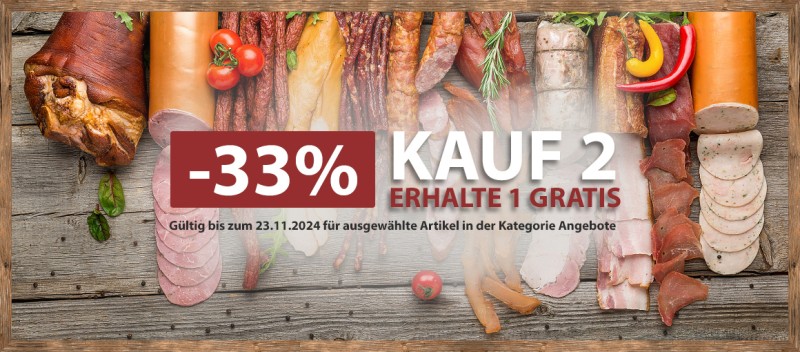 Kauf + 1 gratis mit 33% Rabatt!